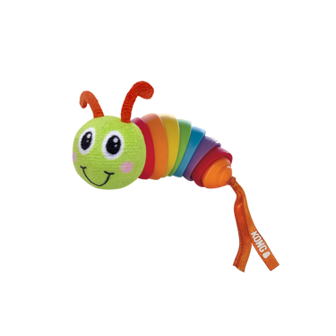 Kong Bat-A-Bout Clacks Caterpillar Cat Toy -